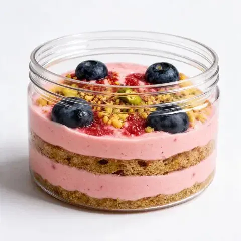 Sweet jars, layered